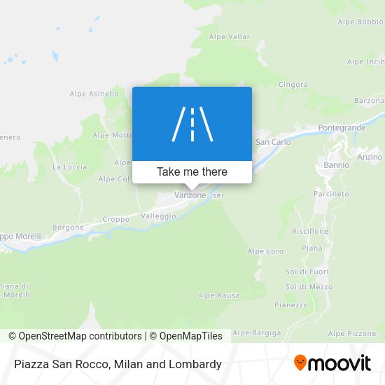 Piazza San Rocco map