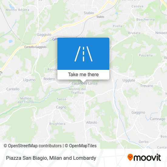 Piazza San Biagio map