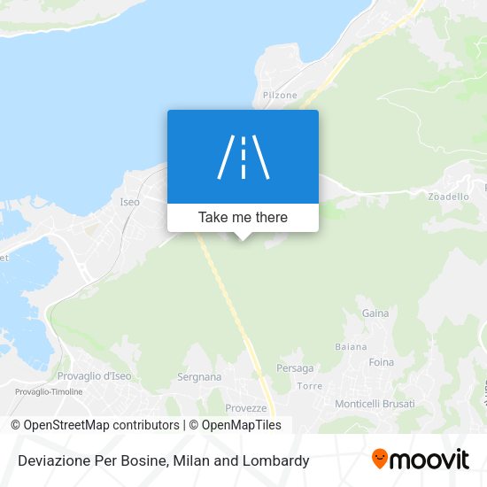 Deviazione Per Bosine map