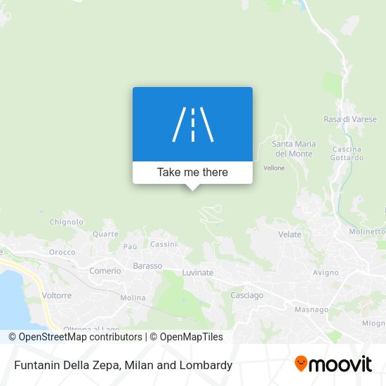 Funtanin Della Zepa map