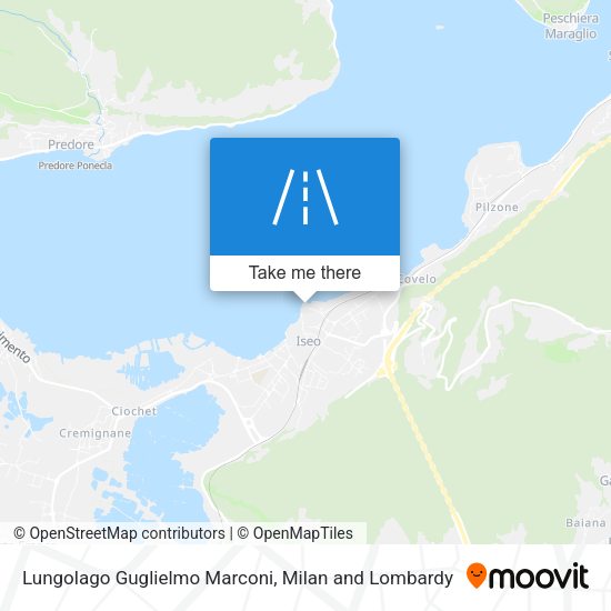 Lungolago Guglielmo Marconi map