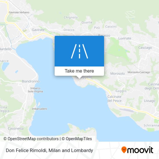 Don Felice Rimoldi map