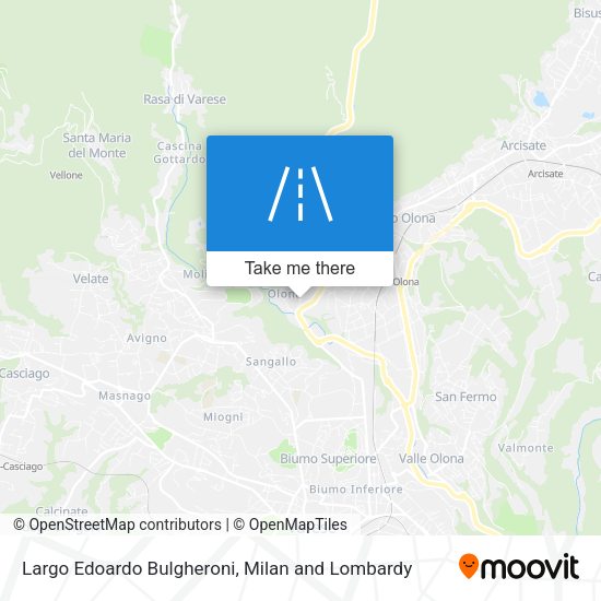 Largo Edoardo Bulgheroni map