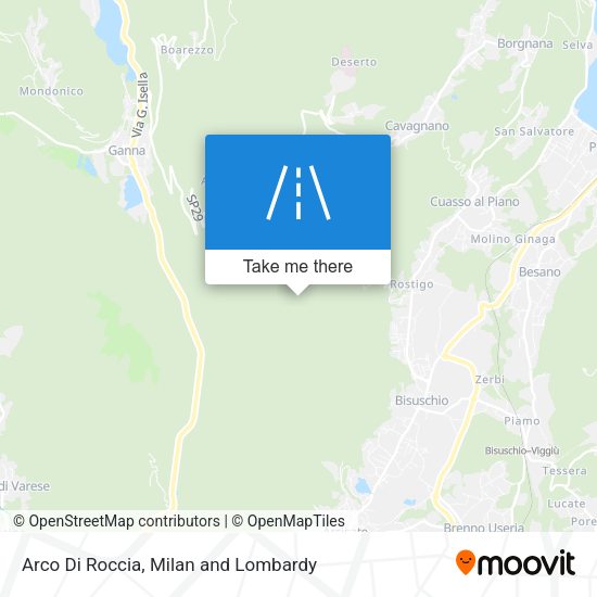 Arco Di Roccia map