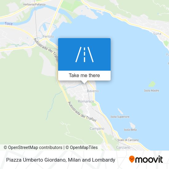 Piazza Umberto Giordano map