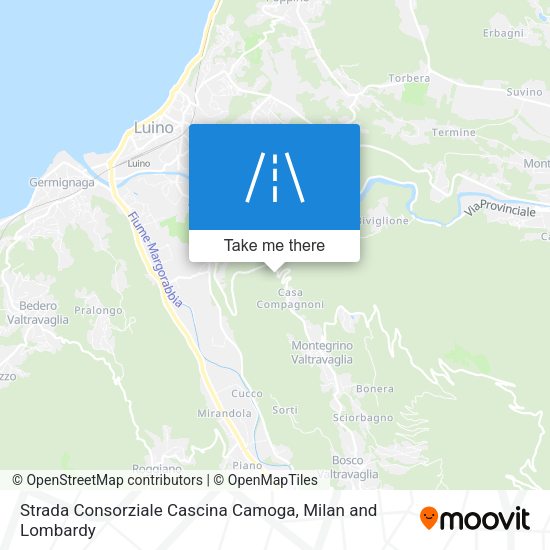 Strada Consorziale Cascina Camoga map