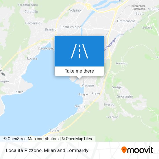 Località Pizzone map