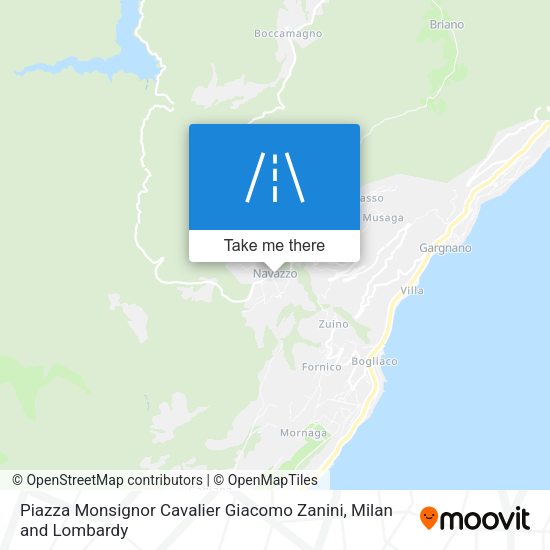 Piazza Monsignor Cavalier Giacomo Zanini map