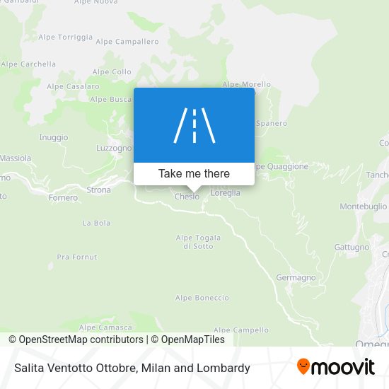 Salita Ventotto Ottobre map