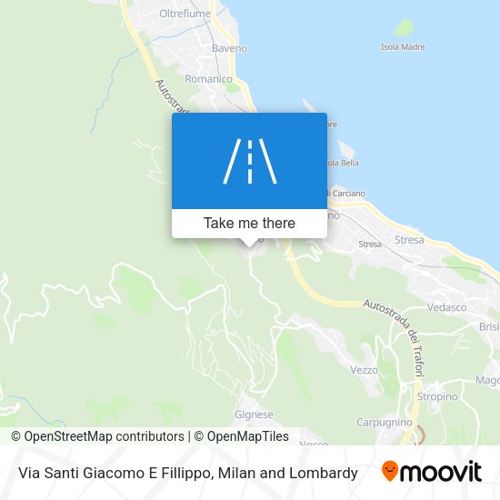 Via Santi Giacomo E Fillippo map