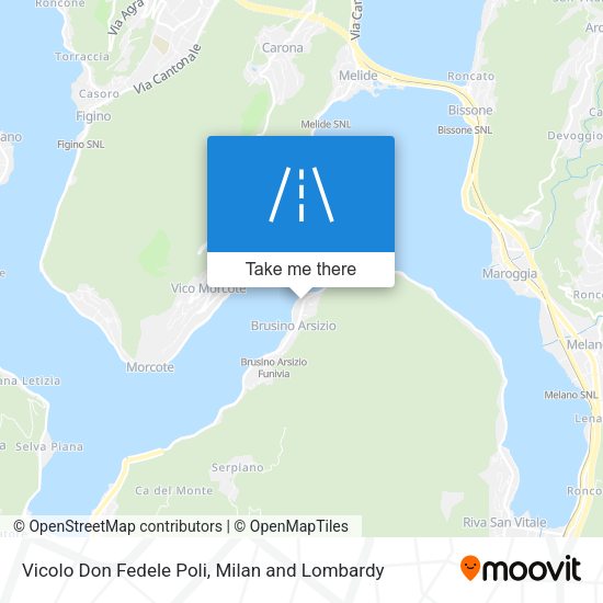 Vicolo Don Fedele Poli map