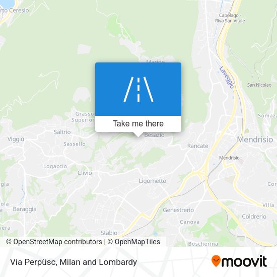Via Perpüsc map