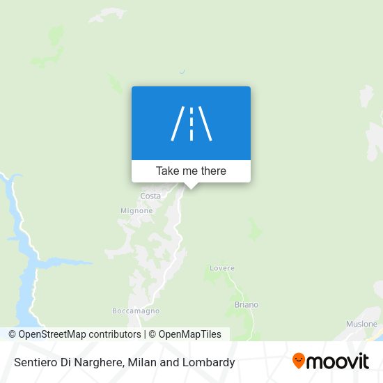 Sentiero Di Narghere map