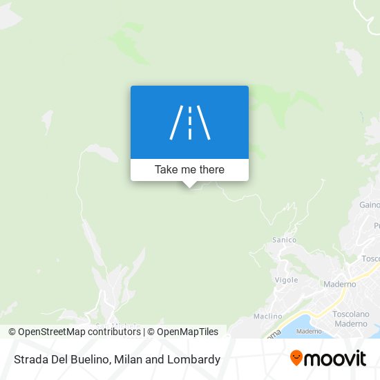 Strada Del Buelino map