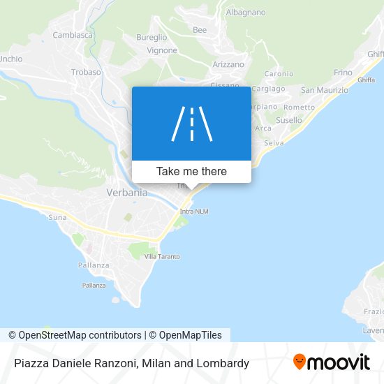 Piazza Daniele Ranzoni map
