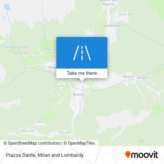 Piazza Dante map