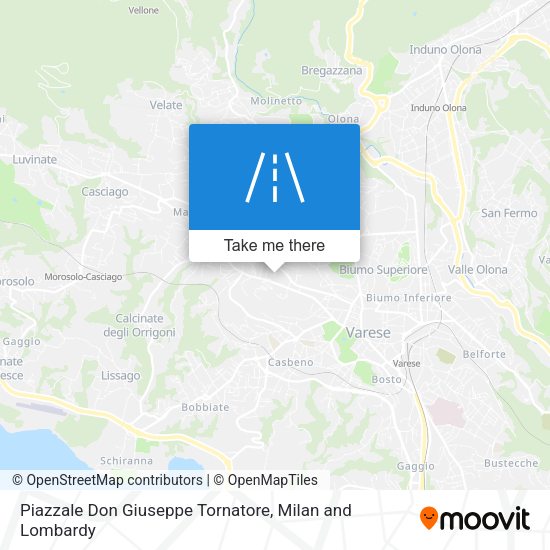 Piazzale Don Giuseppe Tornatore map