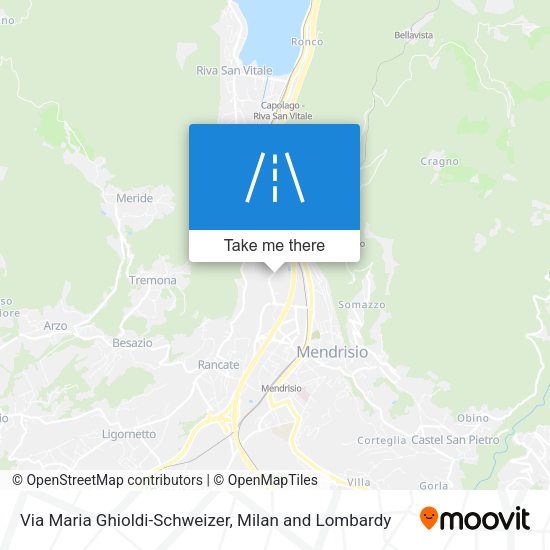 Via Maria Ghioldi-Schweizer map