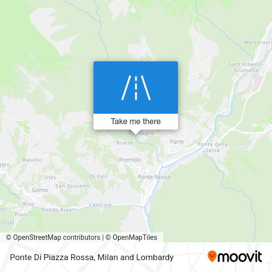 Ponte Di Piazza Rossa map