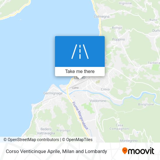 Corso Venticinque Aprile map
