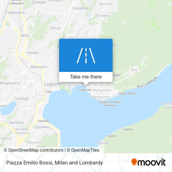 Piazza Emilio Bossi map