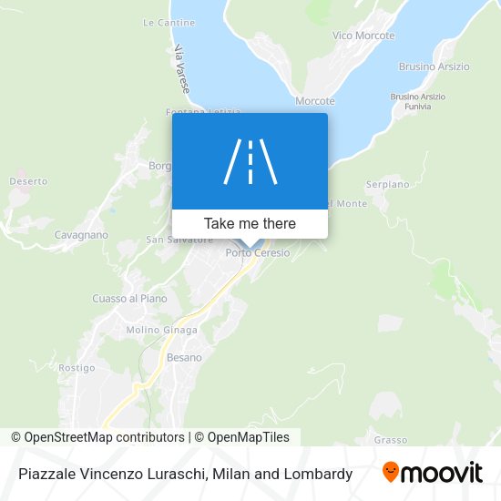Piazzale Vincenzo Luraschi map