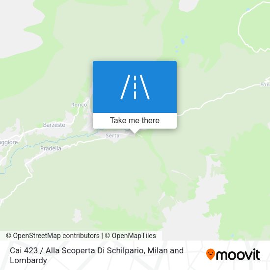 Cai 423 / Alla Scoperta Di Schilpario map