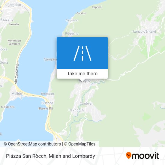 Piázza San Ròcch map