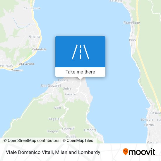 Viale Domenico Vitali map