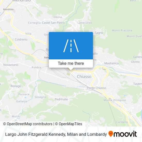 Largo John Fitzgerald Kennedy map