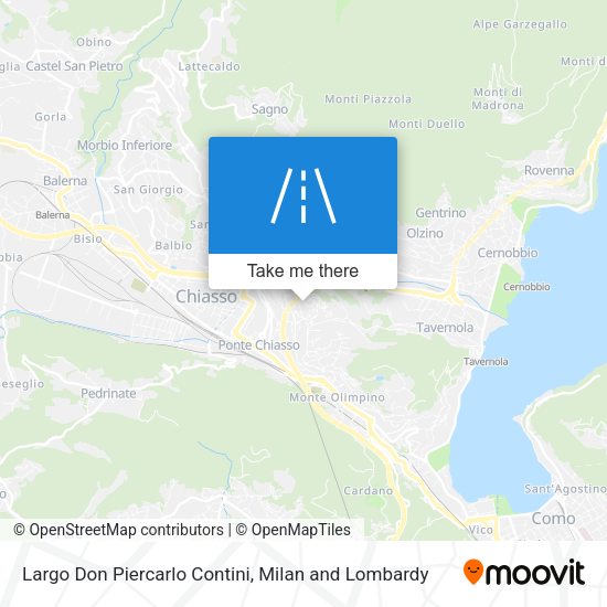 Largo Don Piercarlo Contini map
