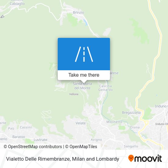 Vialetto Delle Rimembranze map