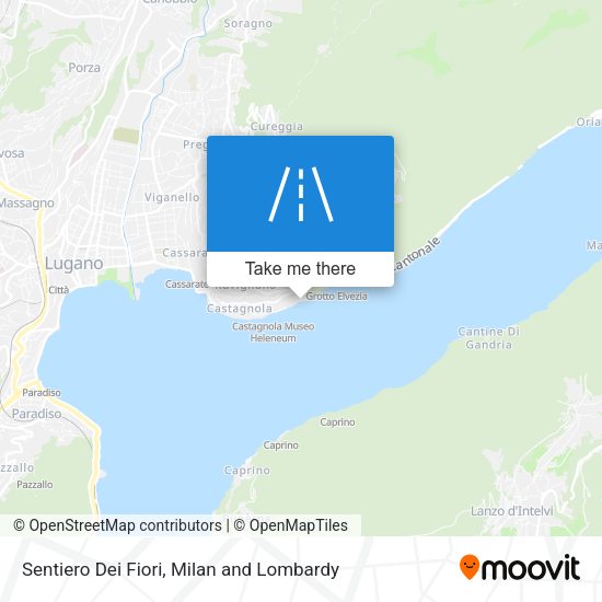 Sentiero Dei Fiori map