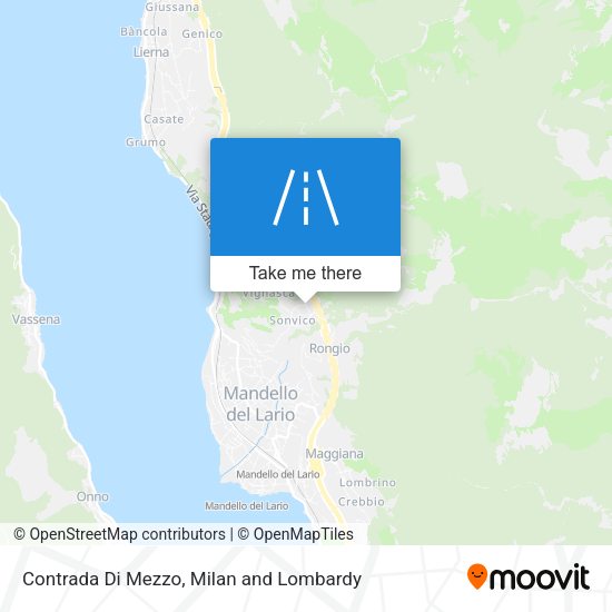 Contrada Di Mezzo map