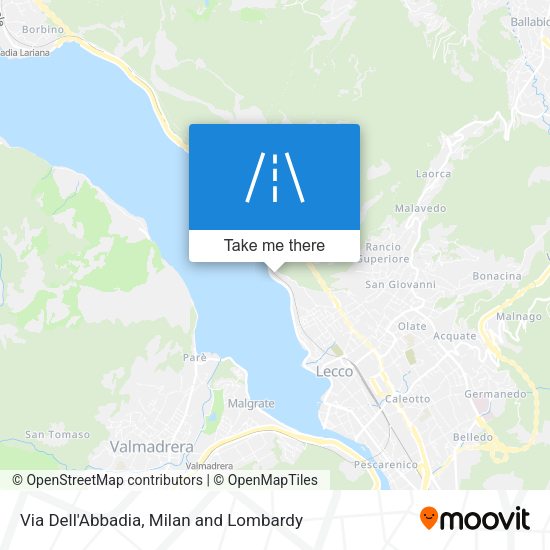Via Dell'Abbadia map