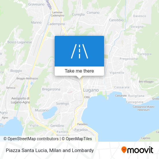 Piazza Santa Lucia map