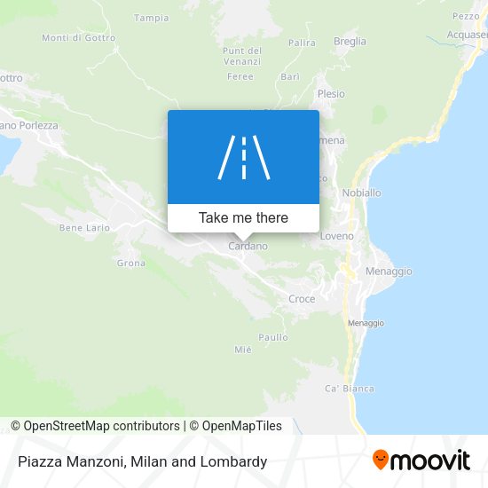 Piazza Manzoni map