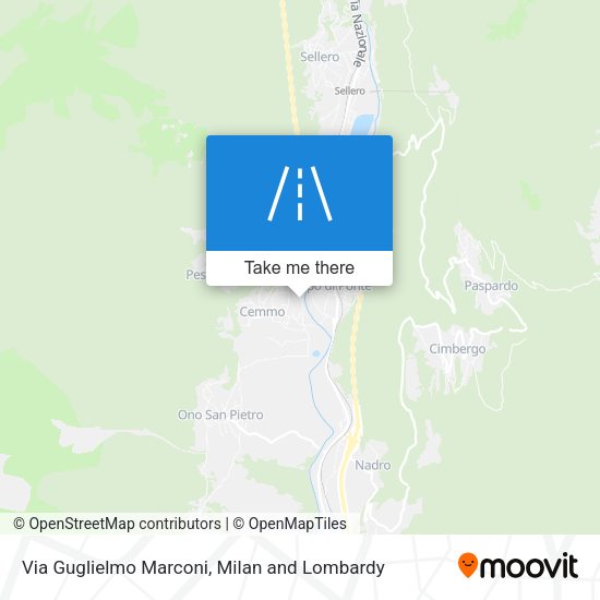 Via Guglielmo Marconi map