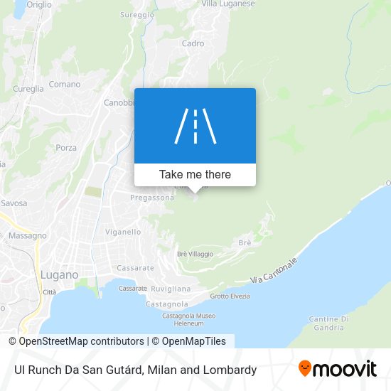 Ul Runch Da San Gutárd map