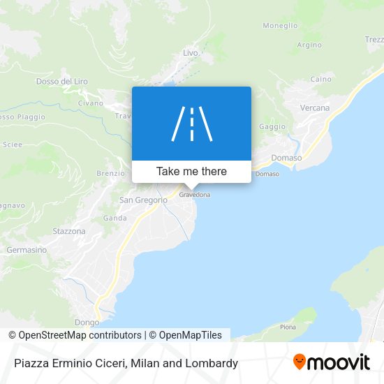 Piazza Erminio Ciceri map