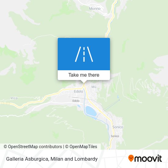 Galleria Asburgica map