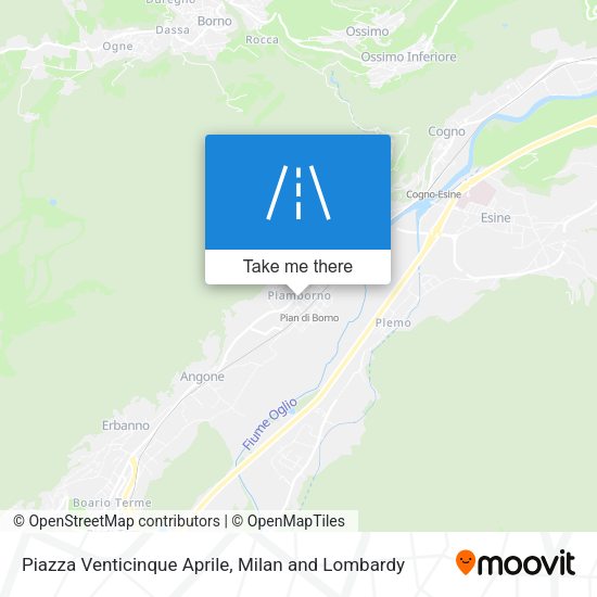 Piazza Venticinque Aprile map