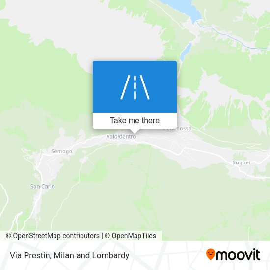Via Prestin map