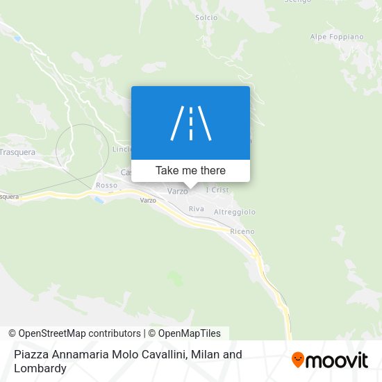 Piazza Annamaria Molo Cavallini map
