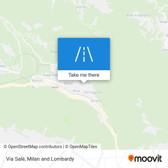 Via Salè map