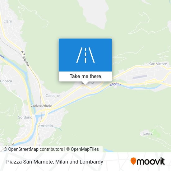 Piazza San Mamete map