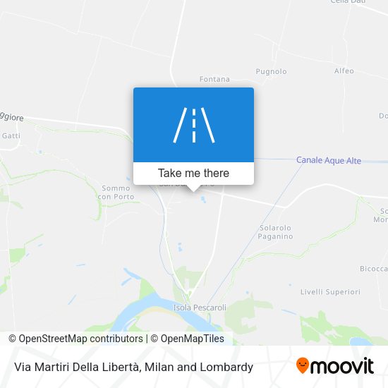 Via Martiri Della Libertà map
