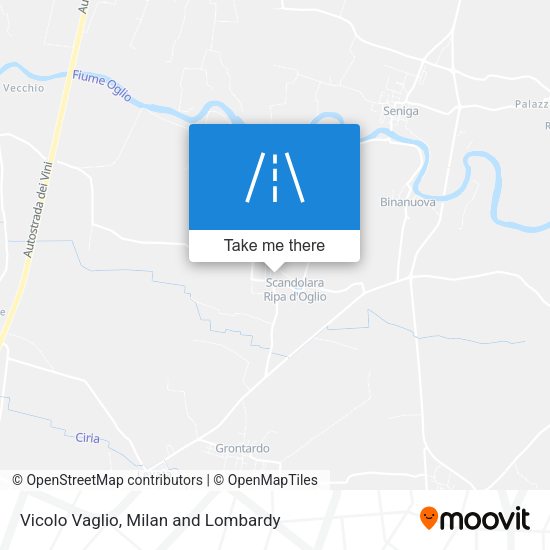Vicolo Vaglio map