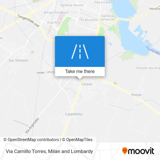 Via Camillo Torres map