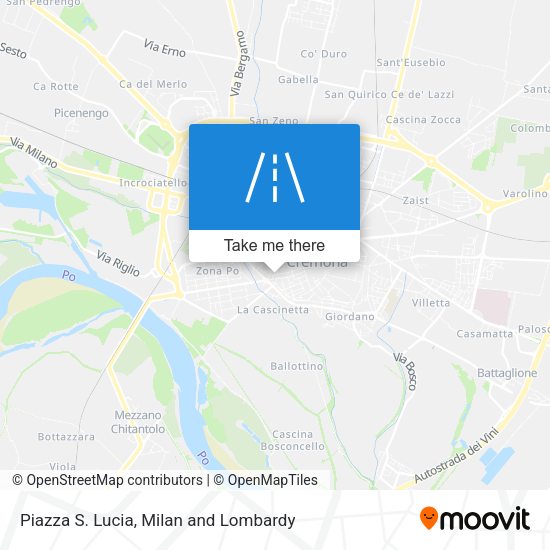 Piazza S. Lucia map